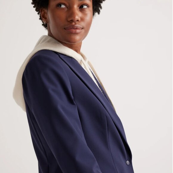 Quince 100% Mongolian Cashmere Hoodie Blazer Insert - Picture 4 of 7